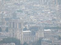 Panoramablick über ganz Paris vom Montparnasse Tower aus. 