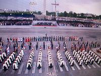 Parade am Nationalfeiertag