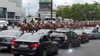 Parade für den Nationalfeiertag