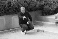 Paris - Montmartre - Boule-Spieler