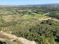 Provence Intensiv - Blick vom Burgberg in Les Baux