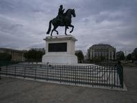 Reiterdenkmal von Henry III. auf der 