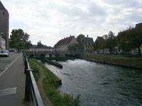 Schleuse an der Ill
