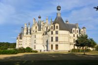 Schloß Chambord ohne Gerüst