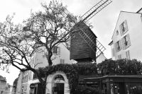 Spaziergang im Montmartre-Viertel - Le Moulin de la Galette