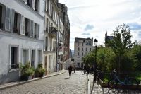 Spaziergang im Montmartre-Viertel