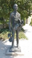Statue von Van Gogh in Saint-Paul de Mausole