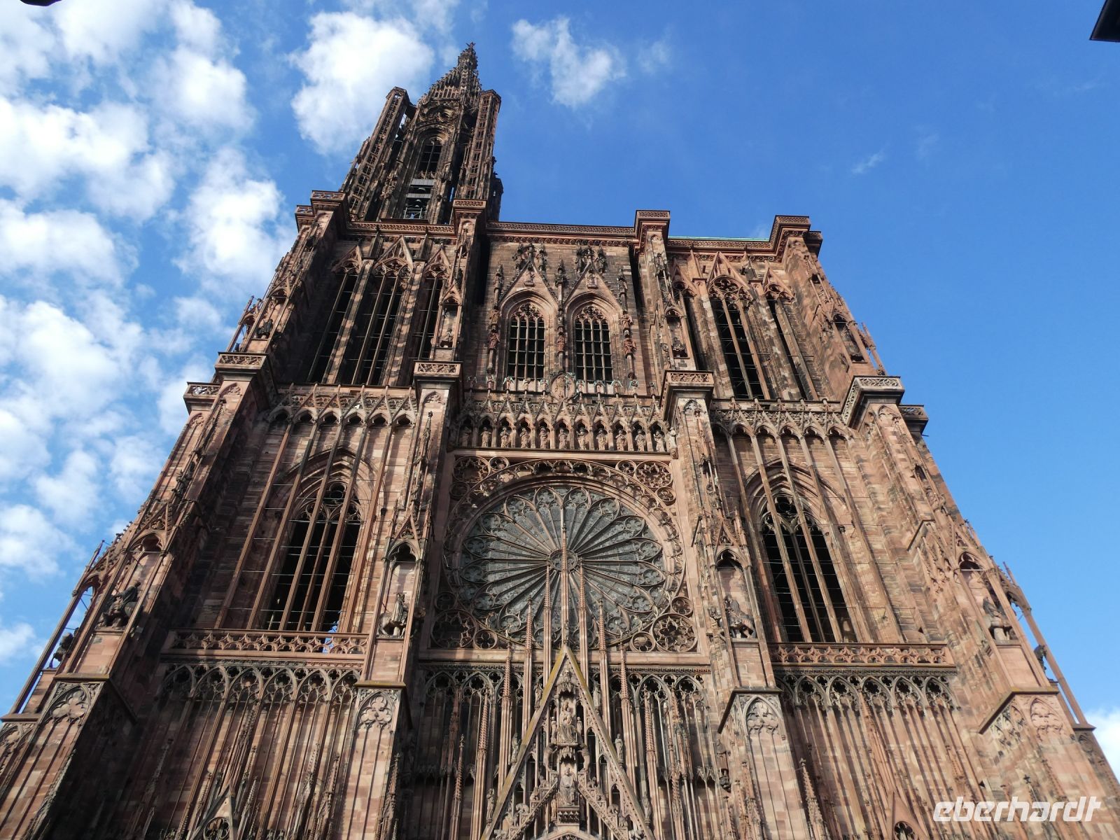 Straßburger Münster am Abend