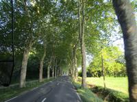 Straße bei Sorèze
