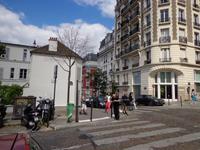 Straßenszene am Montmartre