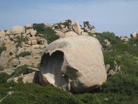 Tafoni-Felsen