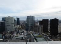 Tag 3 31.12.2022 Silvesterreise Paris, Blick über Paris von der grande Arche