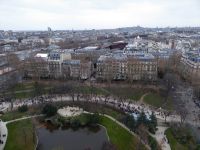 Tag 4 01.01.2023 Paris Silvesterreise, Blick vom Eiffelturm