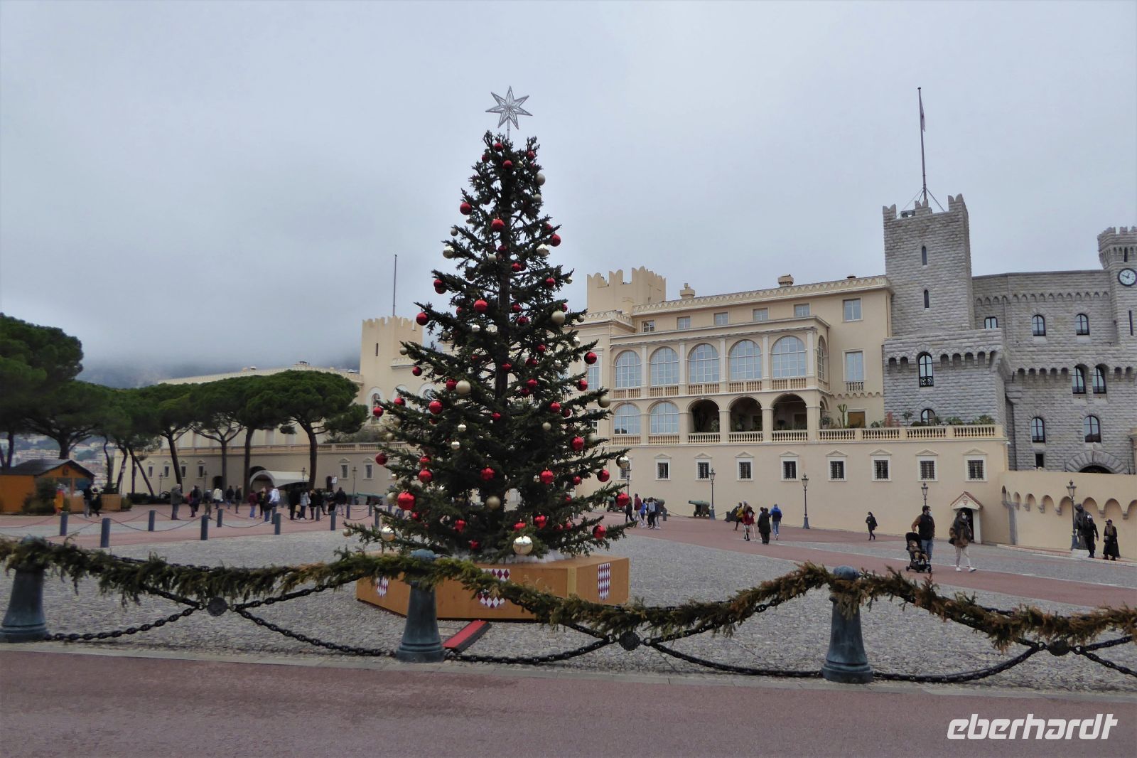 Tag 4 Besuch im Fürstentum Monaco, Fürstenpalast