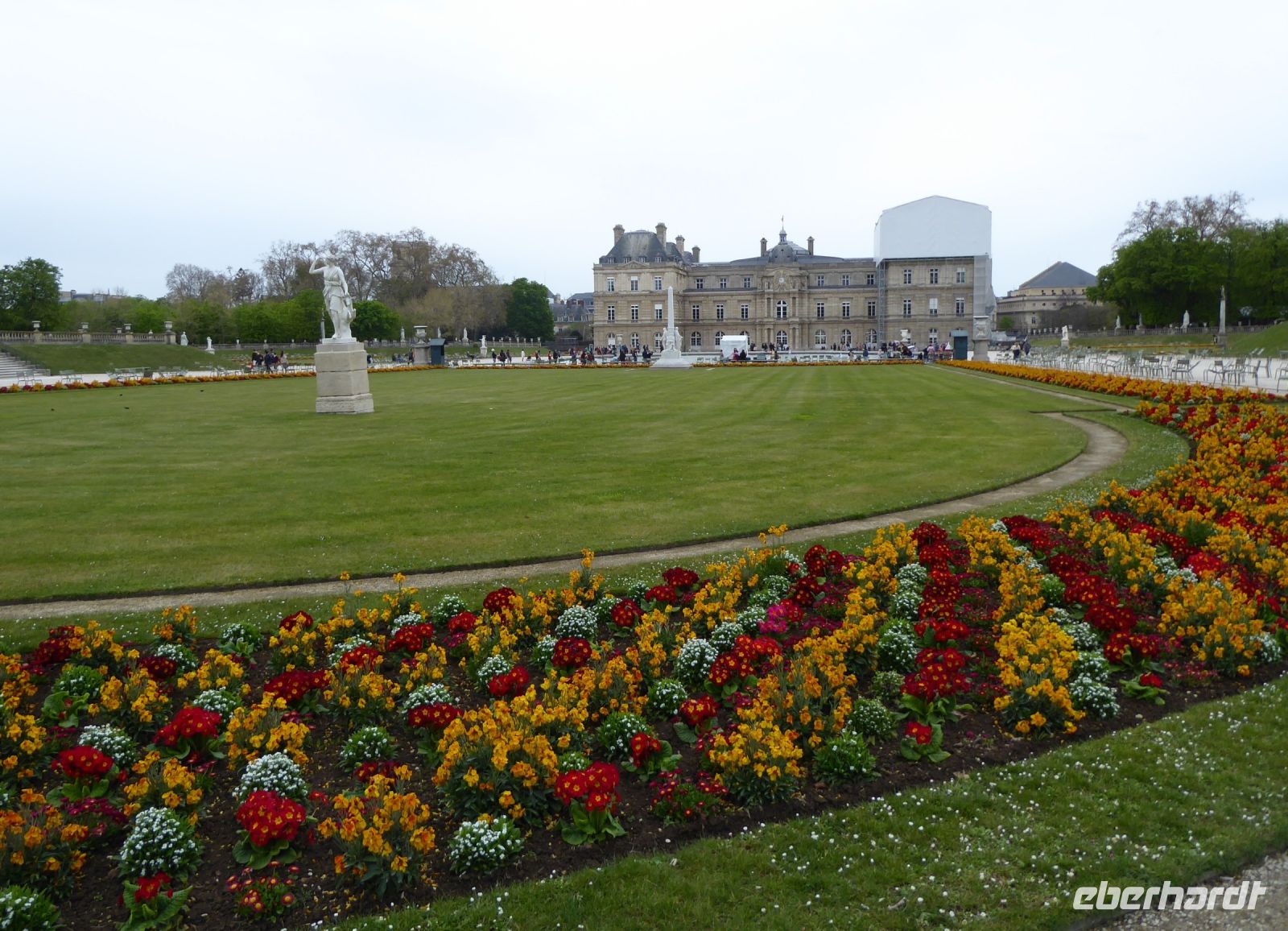 Tag 5 10.04.2023  Entdeckerspaziergang im 6. Arrondissement, Jardin de Luxembourg