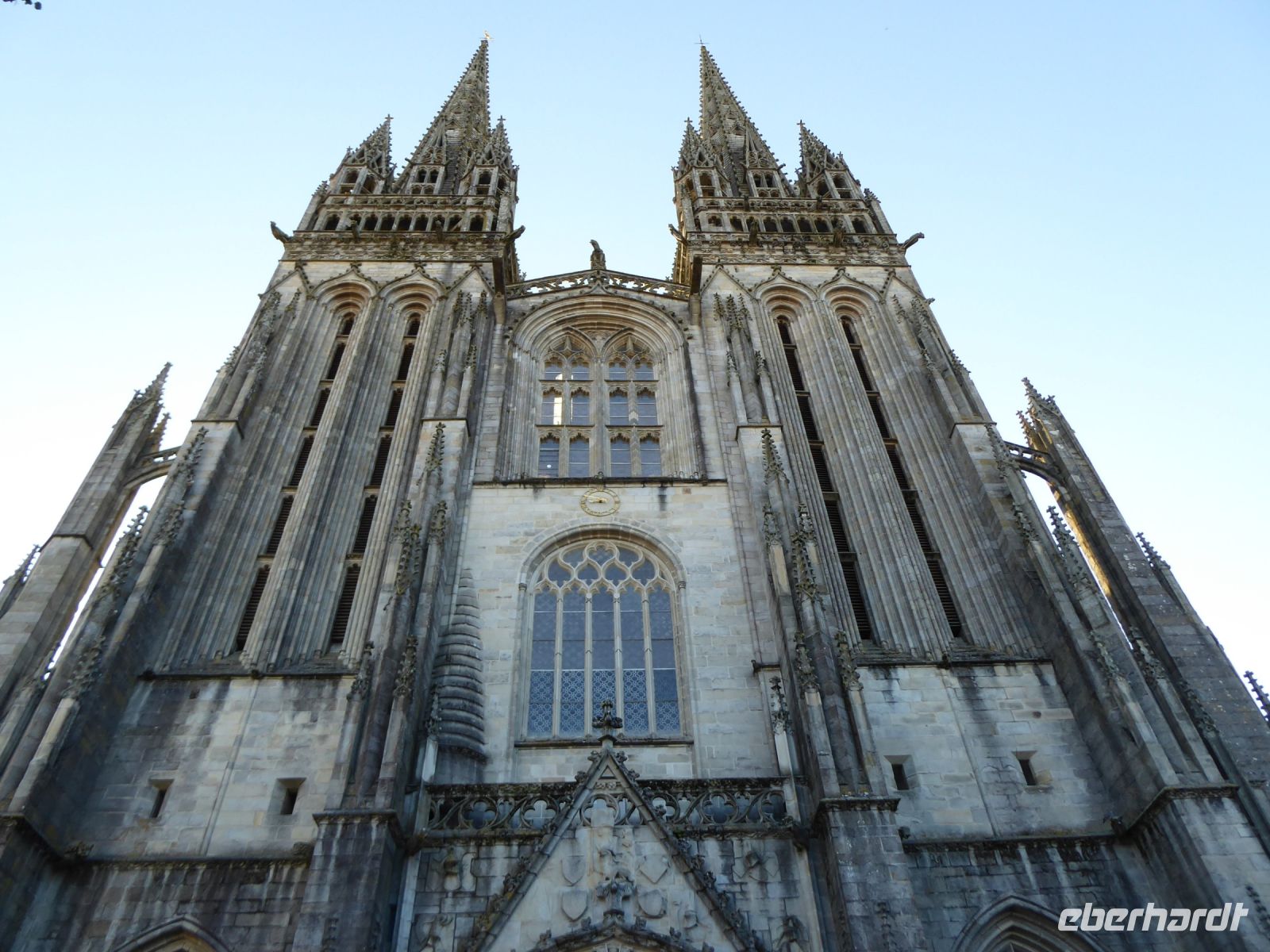 Tag 7 25.08.2023 Stadtführung in Quimper, Kathedrale St. Corentin