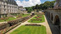 Vannes Chateau de l'Hermine, Festungsgraben