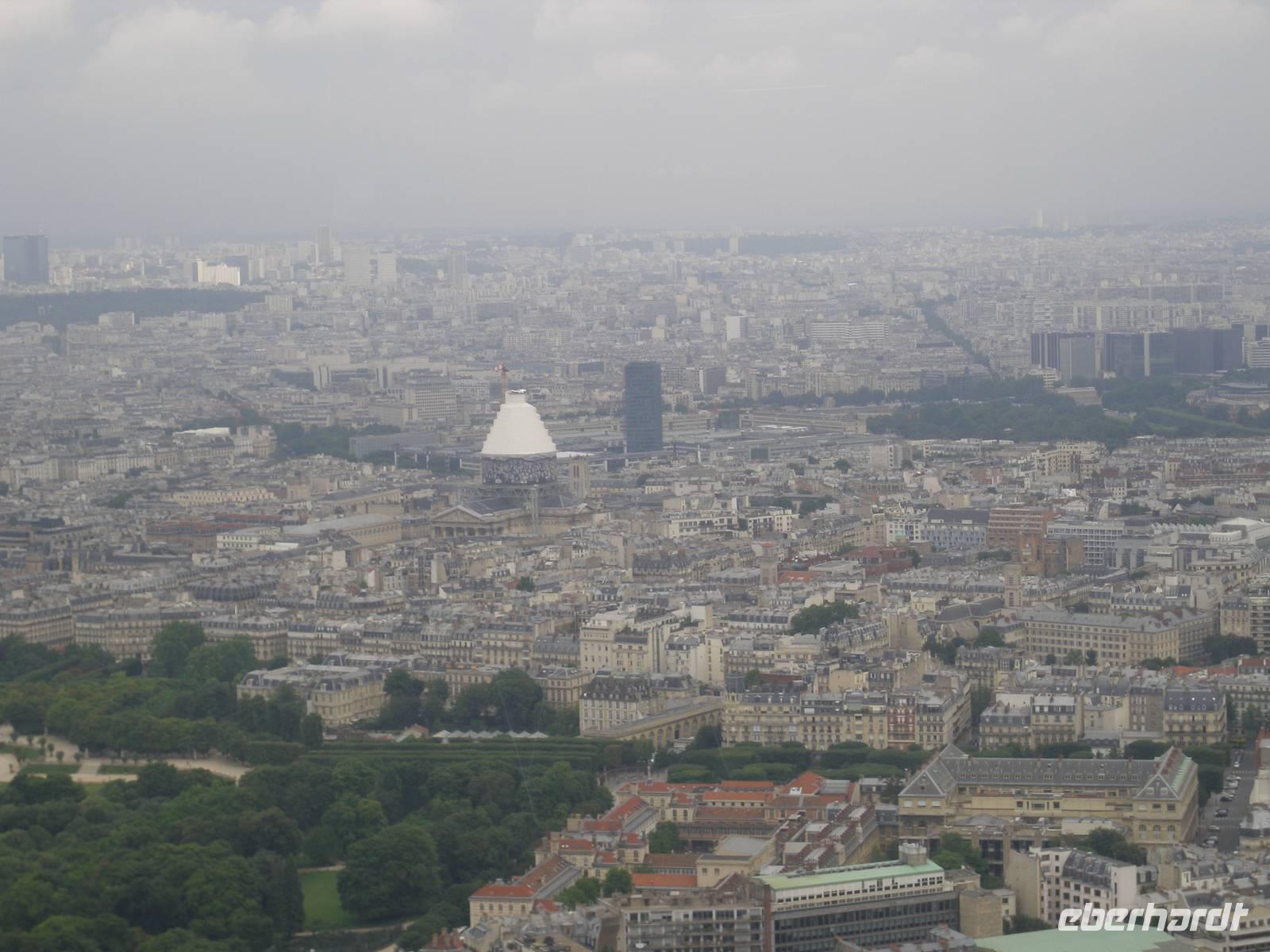 Vom Montparnass aus das Pantheon