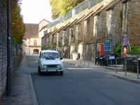 Weg zur Abtei Cluny