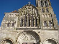 Westfassade von Vézelay
