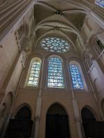 Westfassade von innen, Kathedrale Chartres