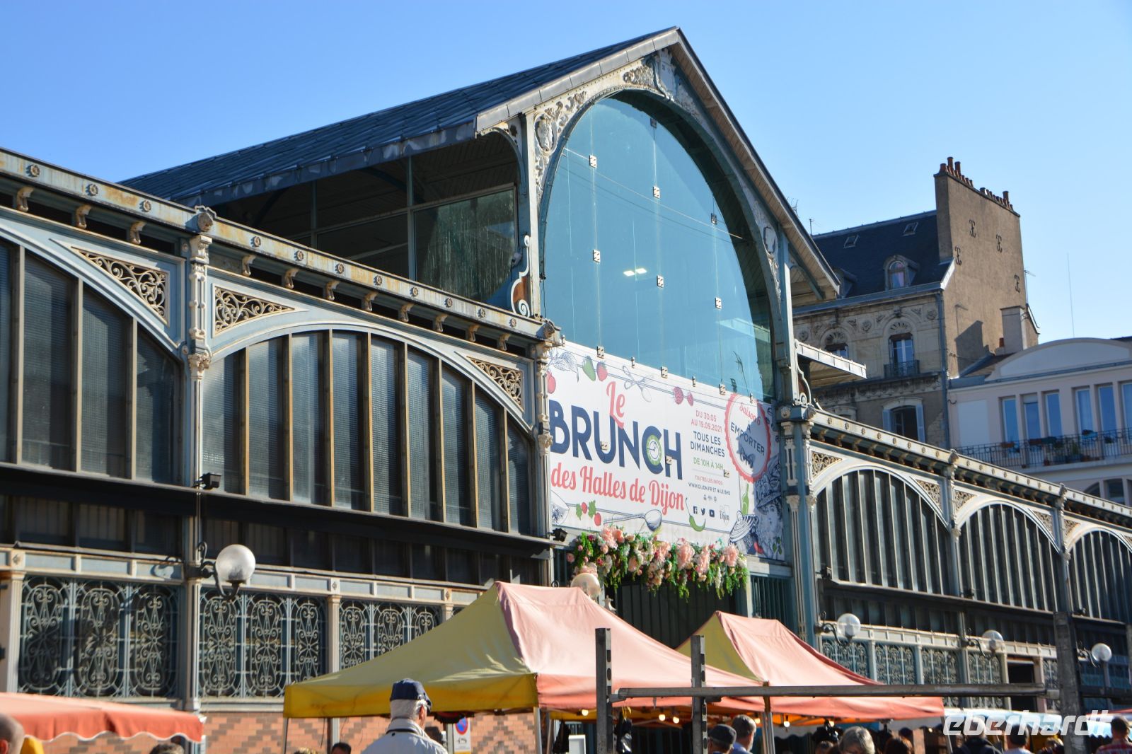 alte Markthalle von Dijon