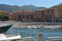 am Yachthafen von Nizza