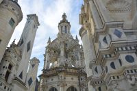 auf dem Dach von Chambord