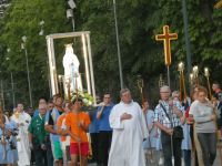 die Spitze der Prozession