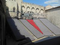 im Papstpalast Avignon