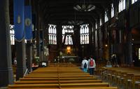 in der Holzkirche Ste.Catherine