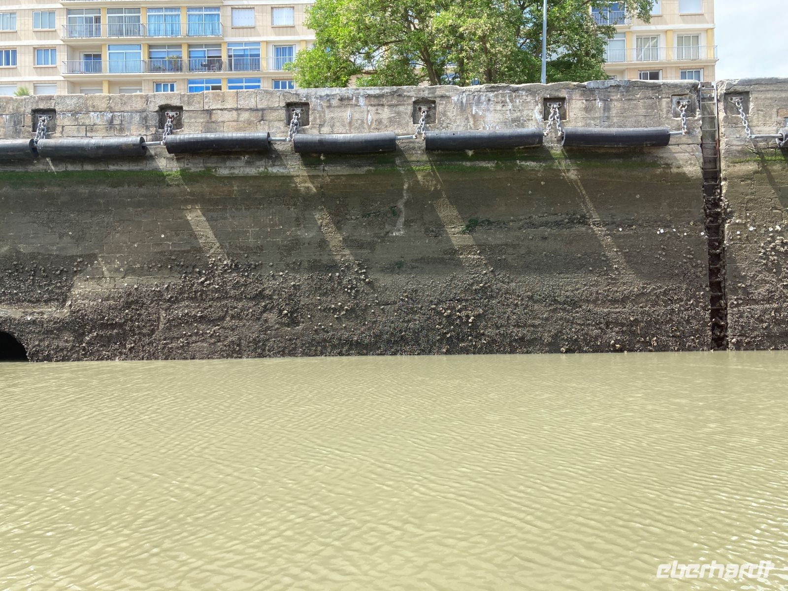 in der einzigen Schleuse