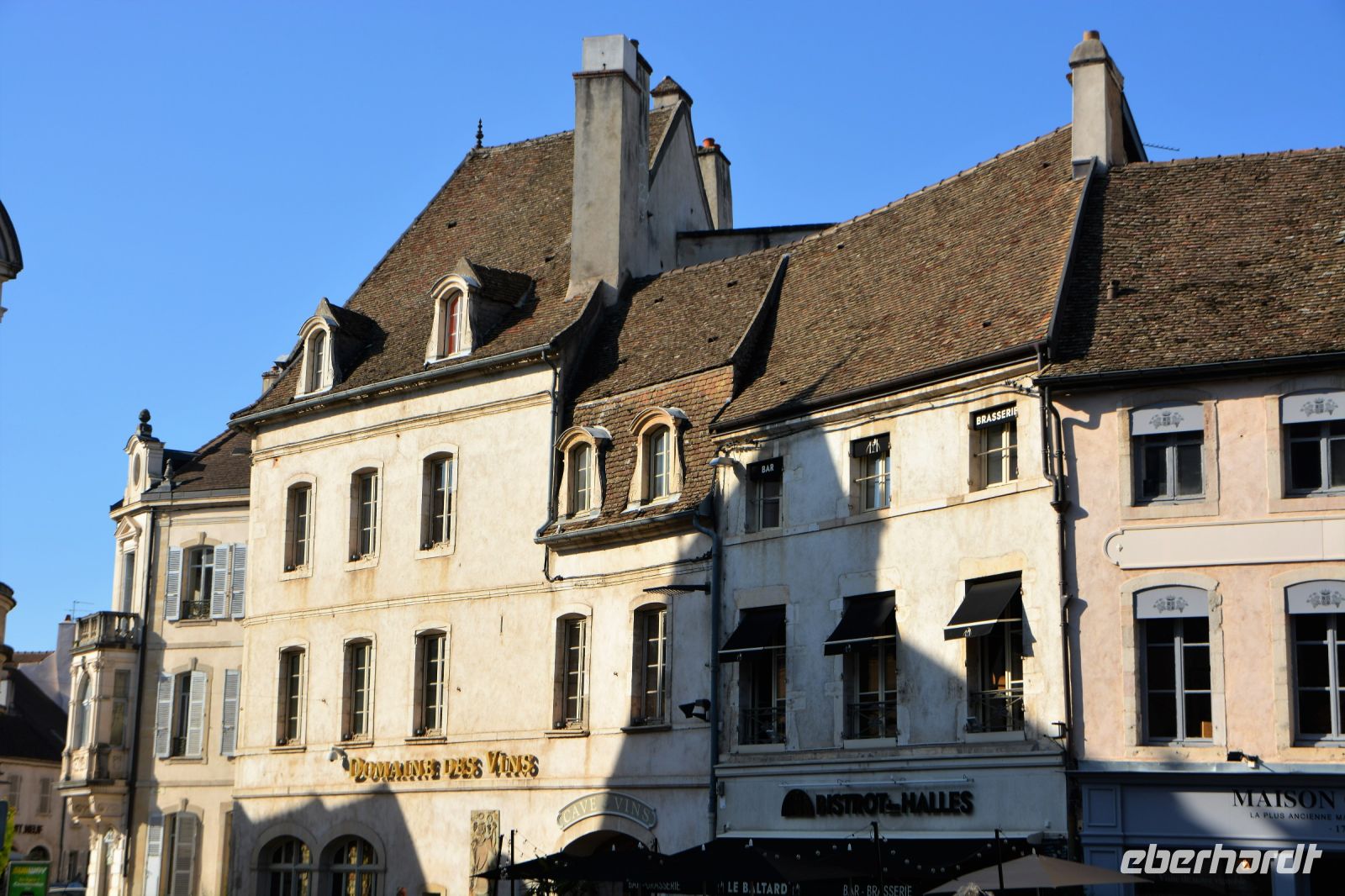 malerische Hauszeile in Beaune
