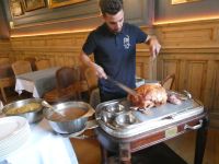 unser Abendessen im Restaurant Chateaubriand