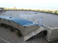 Baustelle vor dem Hotel Colosseum