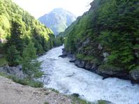 Zusammenfluss von Chuberi und Enguri