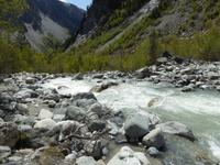 Wanderung zum Chalaadi Gletscher