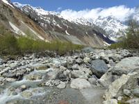 Wanderung zum Chalaadi Gletscher