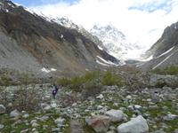 Wanderung zum Chalaadi Gletscher