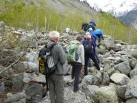 Wanderung zum Chalaadi Gletscher