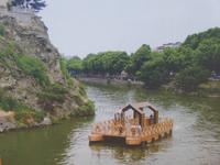 Bootsfahrt auf dem Mtkvari-Fluss