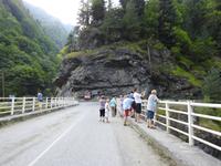 Fotostopp am Enguri Fluss