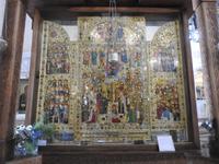 Tbilisi - Zminda Sameba Kathedrale - Ikone, reich geschmückt