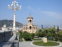Tbilisi - Zminda Sameba Kathedrale - Glockenturm