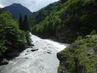auf dem Weg nach Svanetien