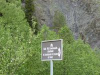 Kirche Santa Barbara auf dem Weg nach Ushguli