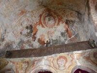 Kirche Santa Barbara auf dem Weg nach Ushguli