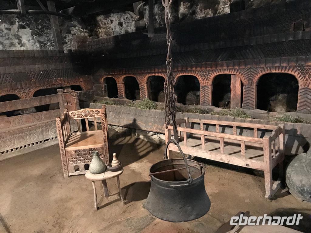 Mestia: Blick in ein Wohnhaus