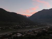 Sonnenaufgang über Mestia