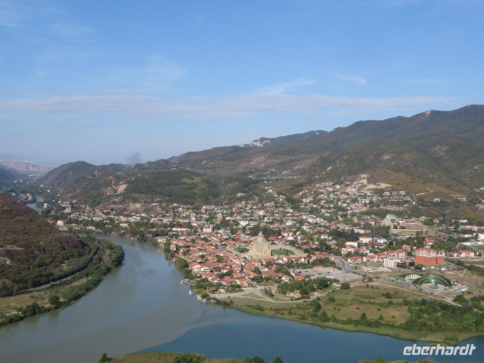 Blick auf Mzcheta